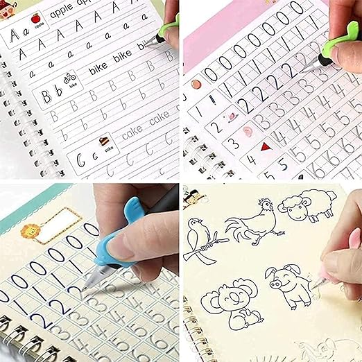 Sank Magic Practice Copybook, (4 Book + 10 Refill) - Image 2
