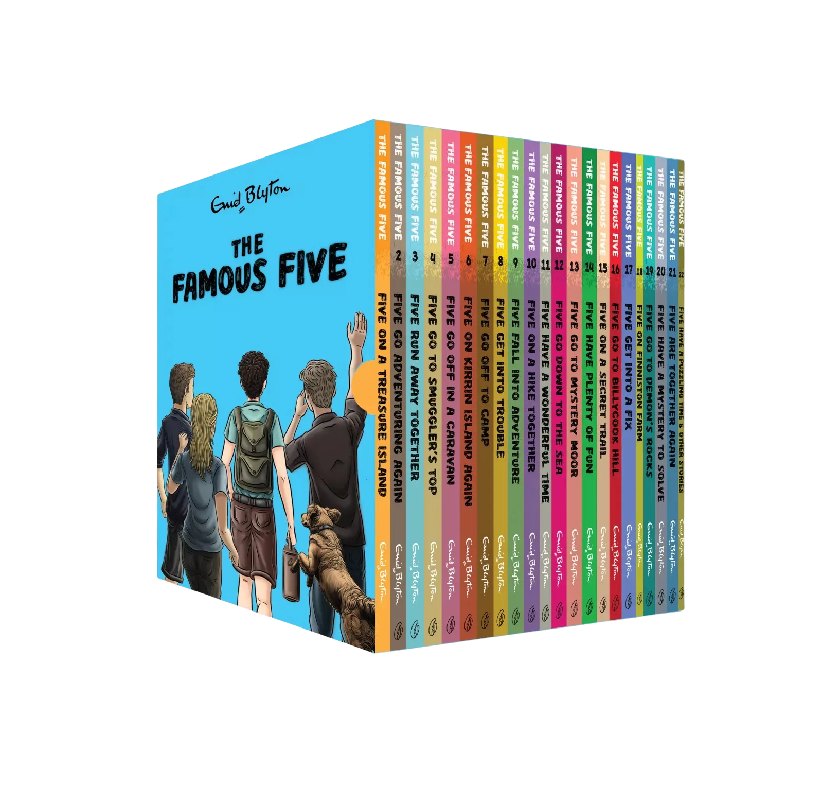 The Famous Five (22 Books Box Set) By Enid Blyton