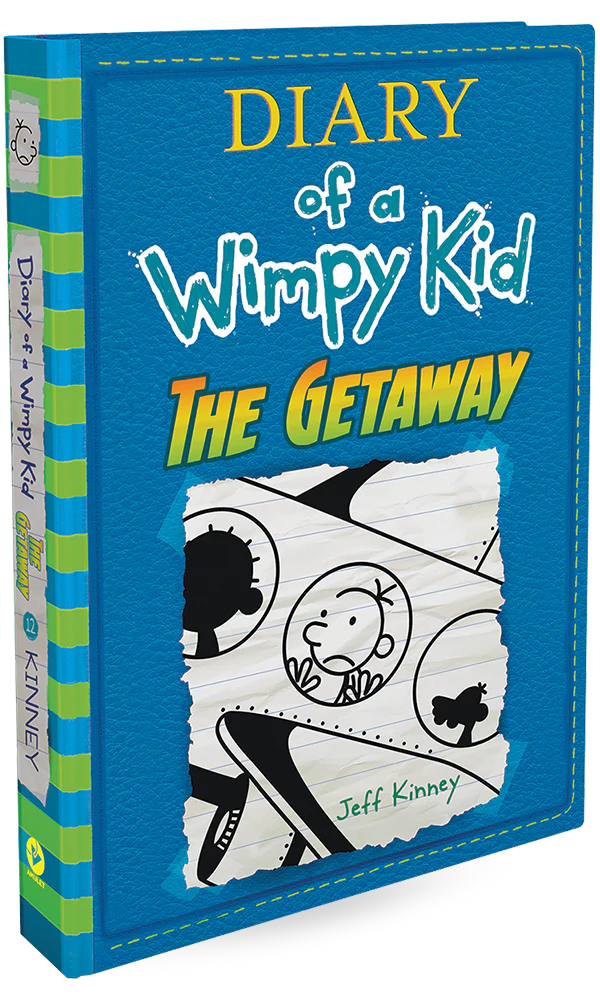 The Getaway (Diary of a Wimpy Kid #12) Novel by Jeff Kinney