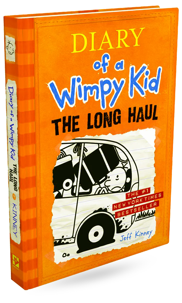 The Long Haul (Diary of a Wimpy Kid #9) Novel by Jeff Kinney