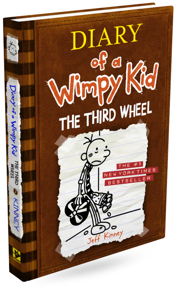 The Third Wheel (Diary of a Wimpy Kid #7) Novel by Jeff Kinney